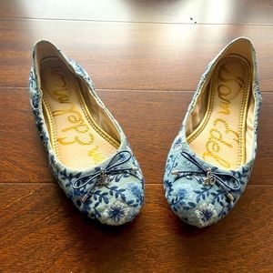 Sam Edelman flats, size 5 VG used condition